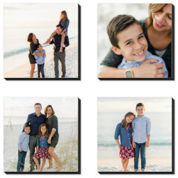 Medium Mounted Quartet with Full Photo design